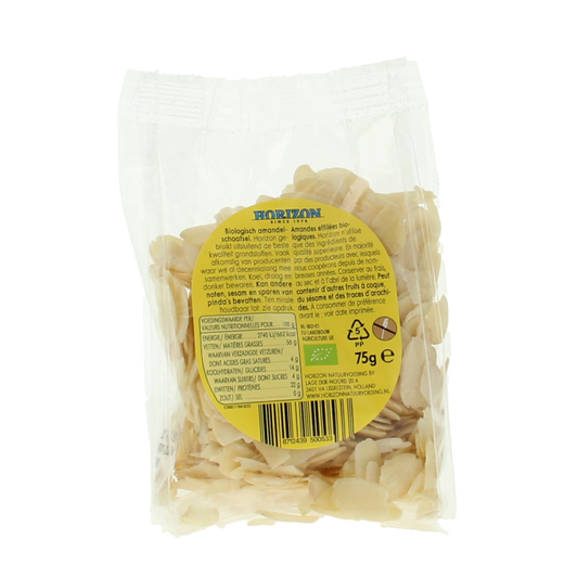Horizon Amandelschaafsel geblancheerd bio 75 Gram