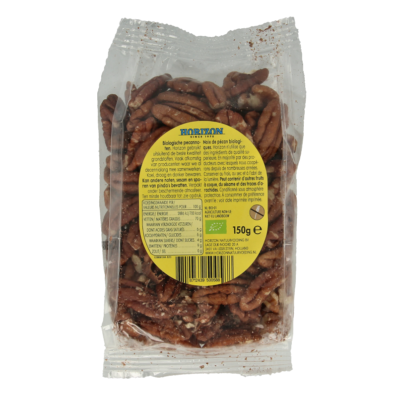 Horizon Pecannoten bio 150 Gram