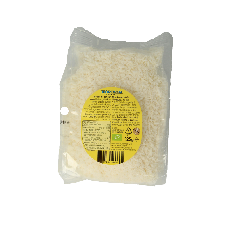 Horizon Gemalen kokos bio 125 Gram