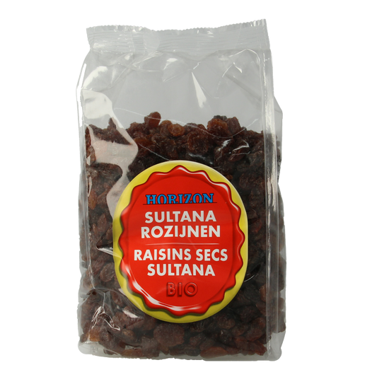 Horizon Rozijnen sultana bio 500 Gram