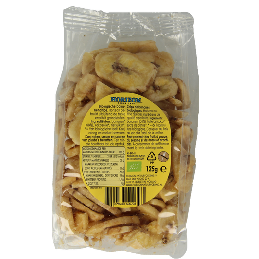 Horizon Bananenchips bio 125 Gram