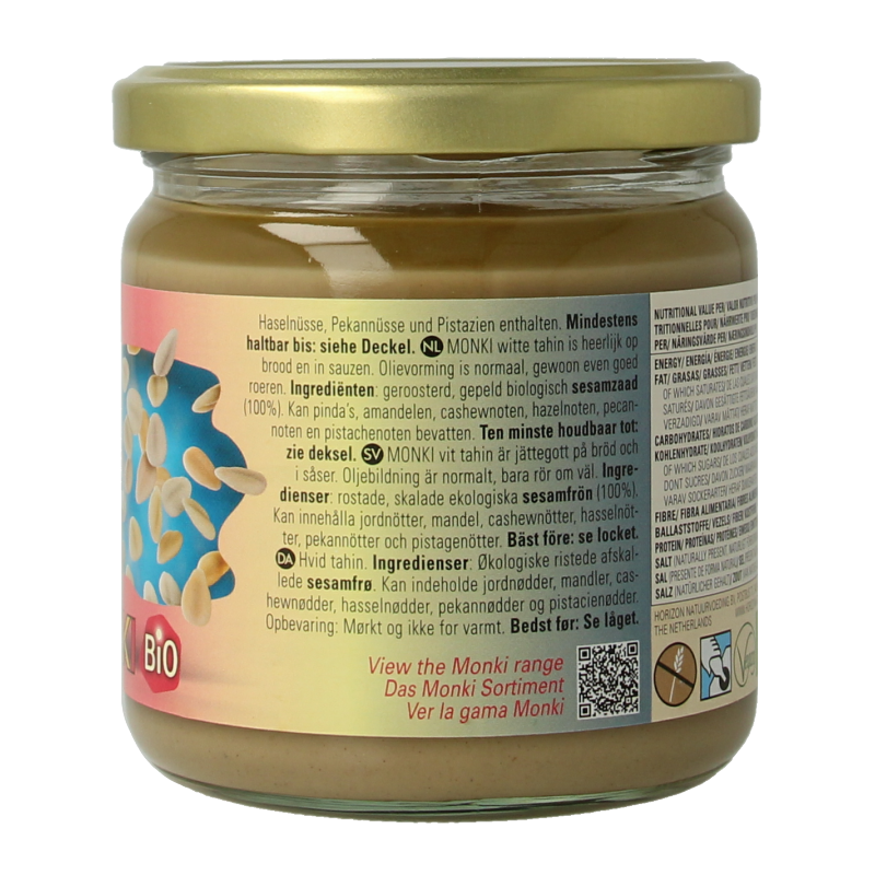 Monki Witte tahin bio 330 Gram