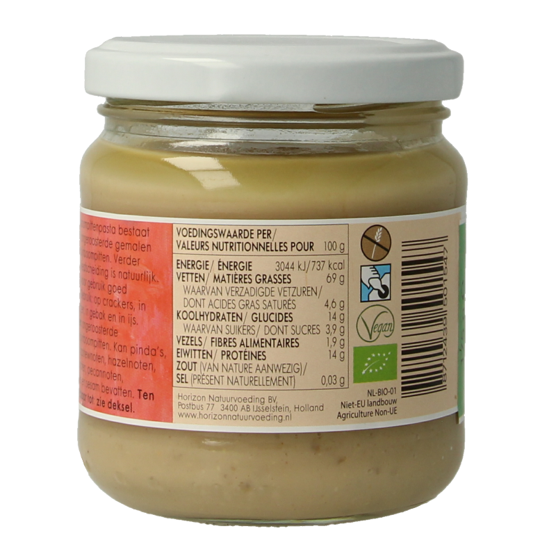 Horizon Pijnboompit pasta bio 175 Gram