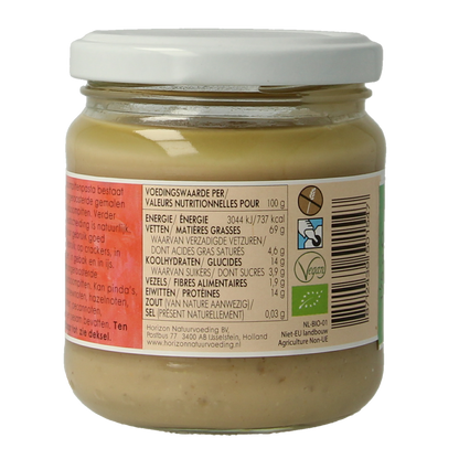 Horizon Pijnboompit pasta bio 175.00 Gram