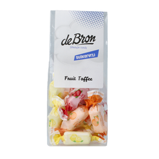 De Bron Fruit toffee suikervrij 70.00 Gram