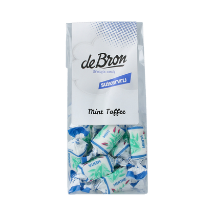 De Bron Mint toffee suikervrij 70.00 Gram