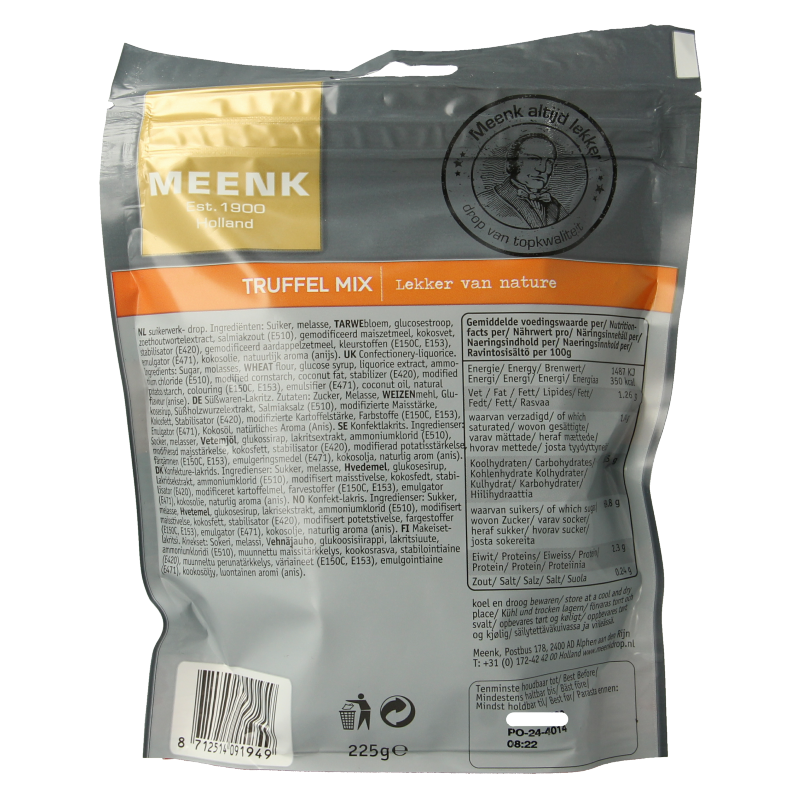 Meenk Truffelmix stazak 225 Gram