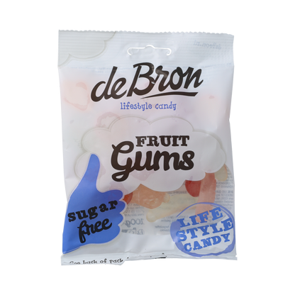 De Bron Fruitgums suikervrij 100.00 Gram