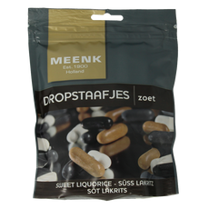 Meenk Dropstaafjes 225 Gram