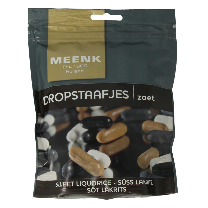 Meenk Dropstaafjes 225 Gram