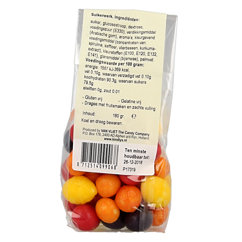 Kindly's Fris fruit 160 Gram
