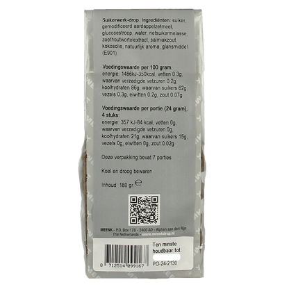 Meenk Geveltjesdrop 180.00 Gram