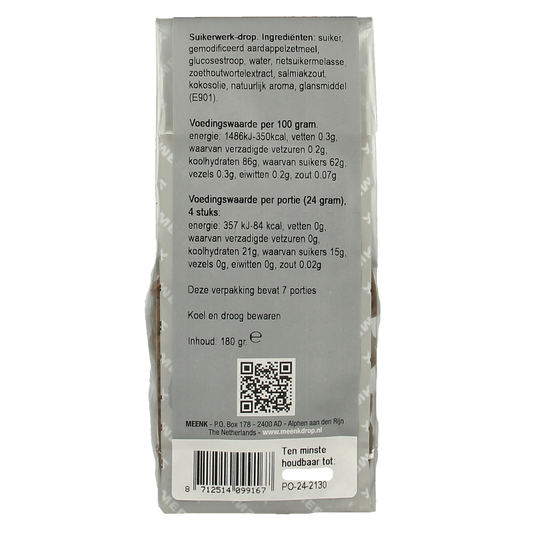 Meenk Geveltjesdrop 180 Gram