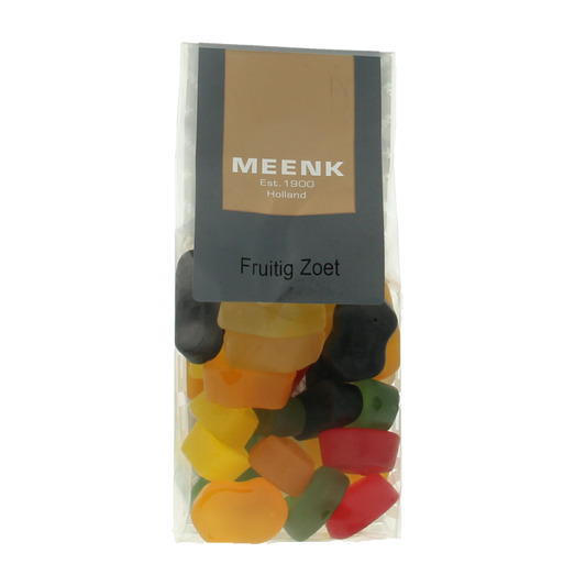 Meenk Fruitig zoet winegums 180 Gram