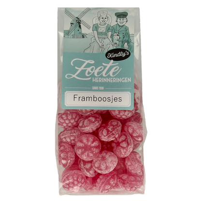 Kindly's Framboosjes zoete herinneringen 180.00 Gram
