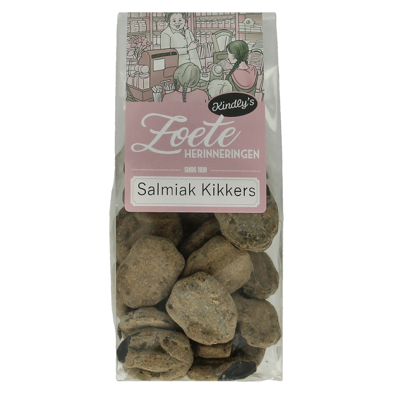 Kindly's Salmiak kikkers zoete herinneringen 180 Gram