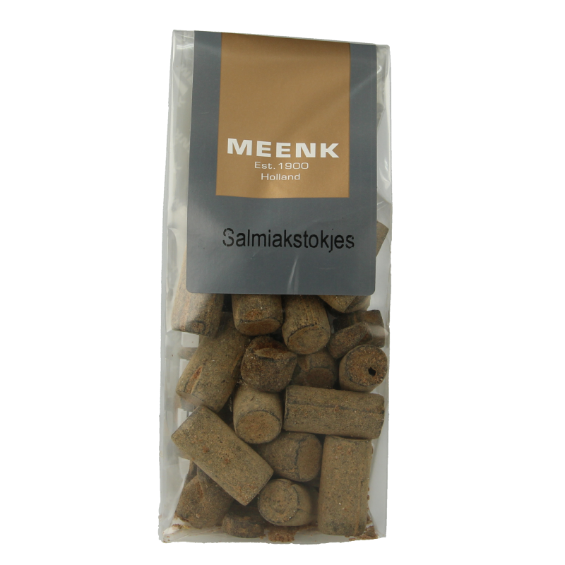 Meenk Salmiak stokjes 150 Gram