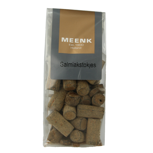 Meenk Salmiak stokjes 150 Gram