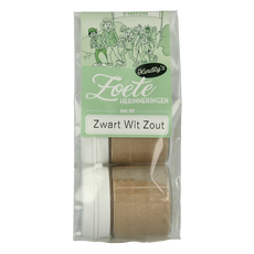 Kindly's Zwart wit potjes zout 25 gram 2 Stuks