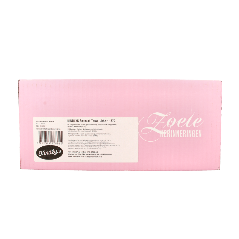 Kindly's Salmiak touw 3500 Gram