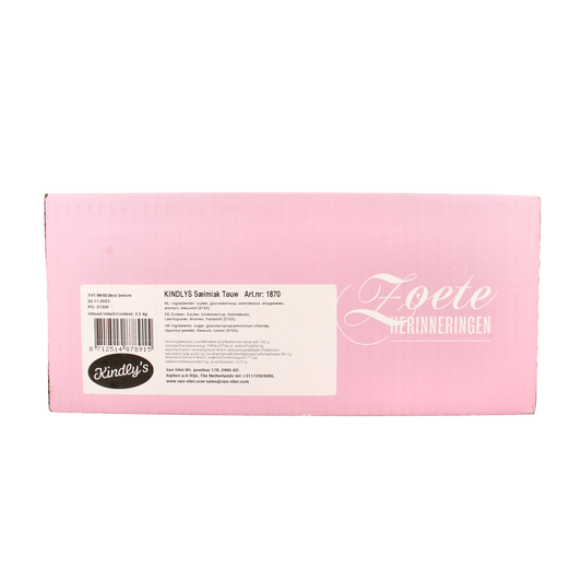 Kindly's Salmiak touw 3500.00 Gram