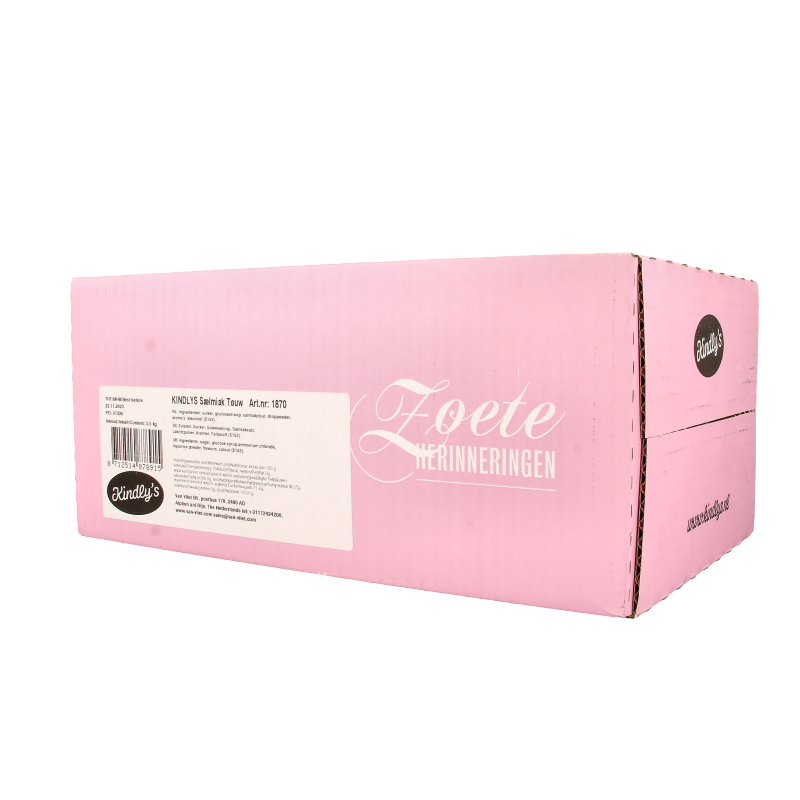 Kindly's Salmiak touw 3500 Gram