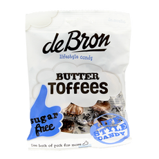De Bron Buttertoffee suikervrij 70.00 Gram