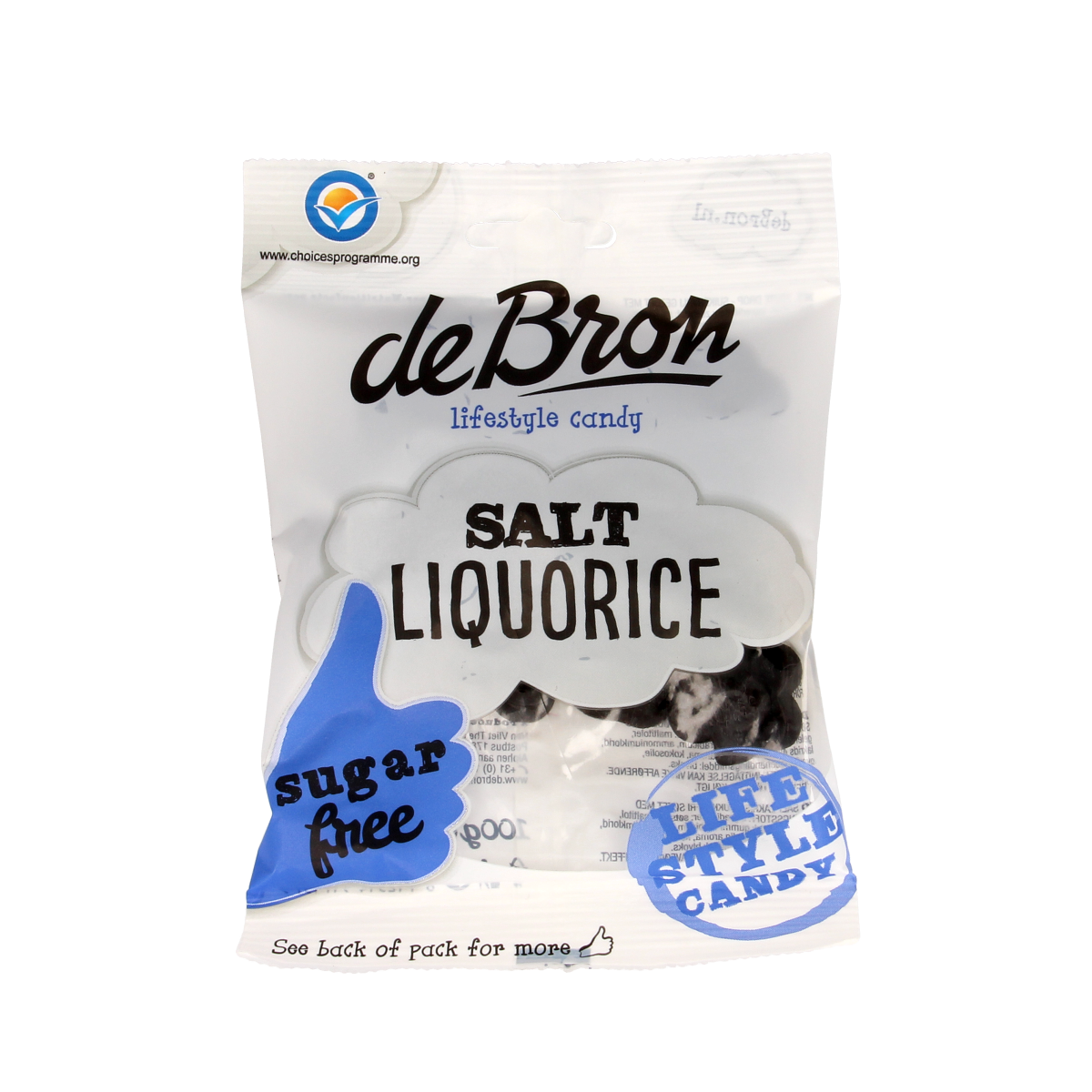 The Bron Clover salt/salt liquorice sugar-free 100 Gram – AtHomePharma