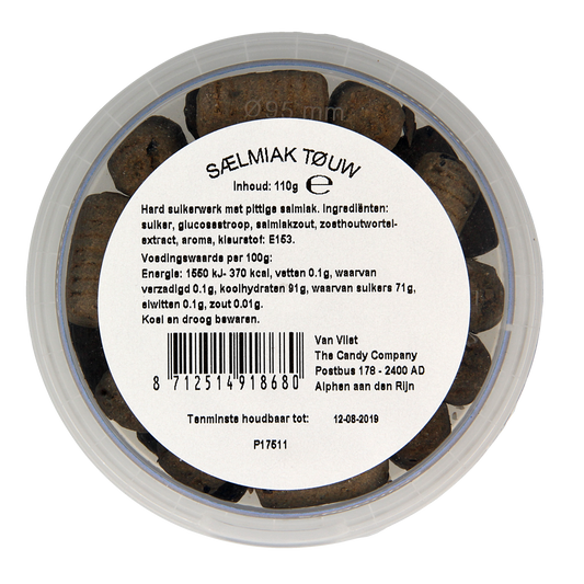 Kindly's Salmiak touw 110.00 Gram
