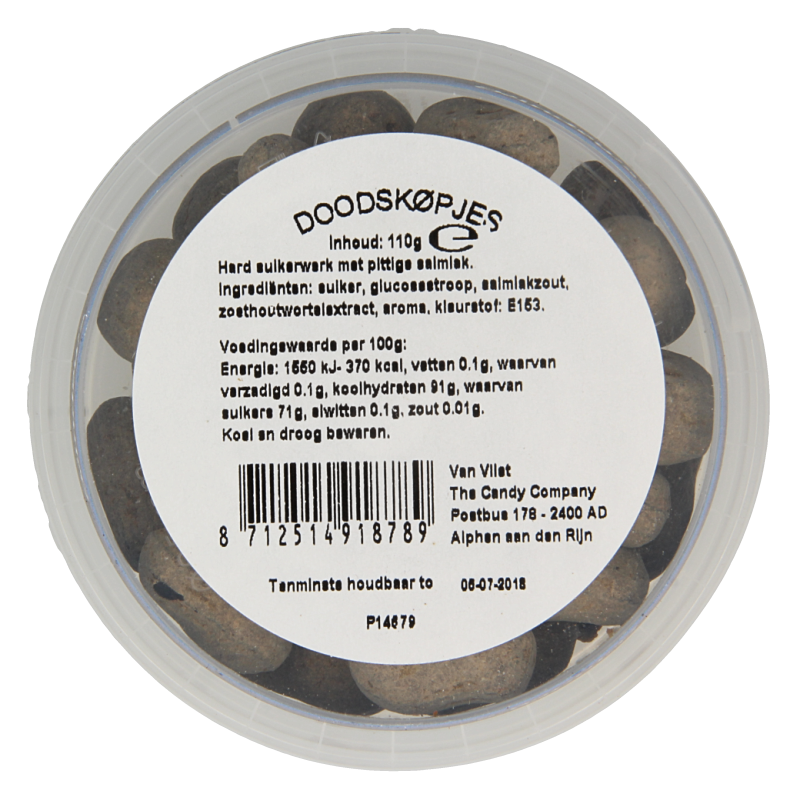 Kindly's Doodskopjes 110 Gram