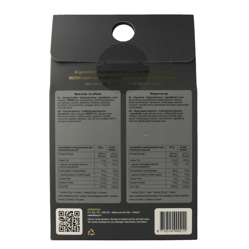 Meenk Meenk cadeau unieke Meenk smaken 1 Stuks