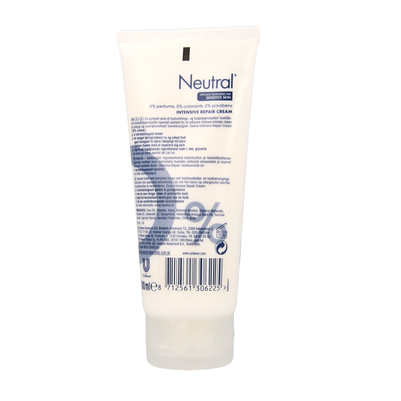 Neutral Intensive repair cream 0% 100 Milliliter
