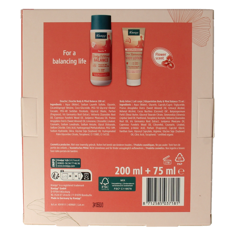 Kneipp Geschenkset body & mind balance moments 1 Set