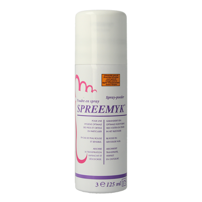 Spreemyk Poederspray voeten 125.00 Milliliter