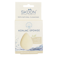 Skoon Konjac spons pure bio 1 Stuks