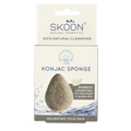 Skoon Konjac spons bamboo charcoal bio 1.00 Stuks