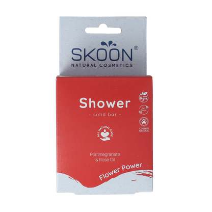 Skoon Solid shower flower power 90.00 Gram