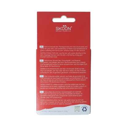 Skoon Solid shower flower power 90.00 Gram