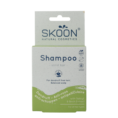 Skoon Solid shampoo anti-roos 90.00 Gram