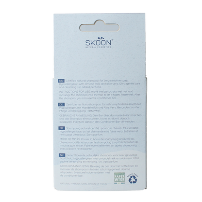 Skoon Solid shampoo soft & sensitive 90.00 Gram