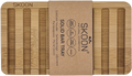 Skoon Solid bar tray - 2 bar - all bamboo 1.00 Set