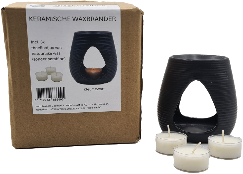 Soylites Brander voor smeltblaadjes incl. 3 theelichtjes 1 Stuks