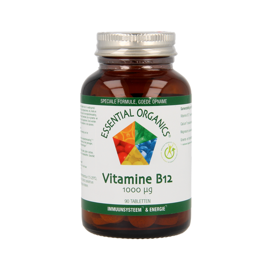 Essential Organics Vitamine B12 1000mcg 90.00 Tabletten