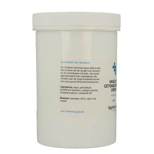 Bipharma Vaselinecetomacrogolcreme 500 Gram