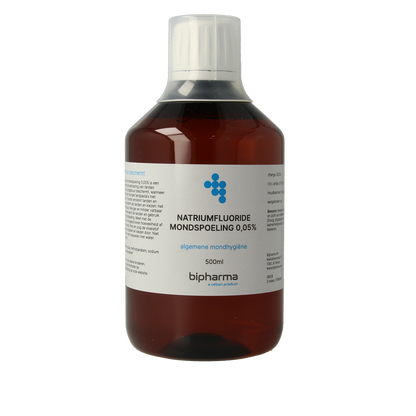 Bipharma Natriumfluoride 0,05% mondspoeling 500.00 Milliliter