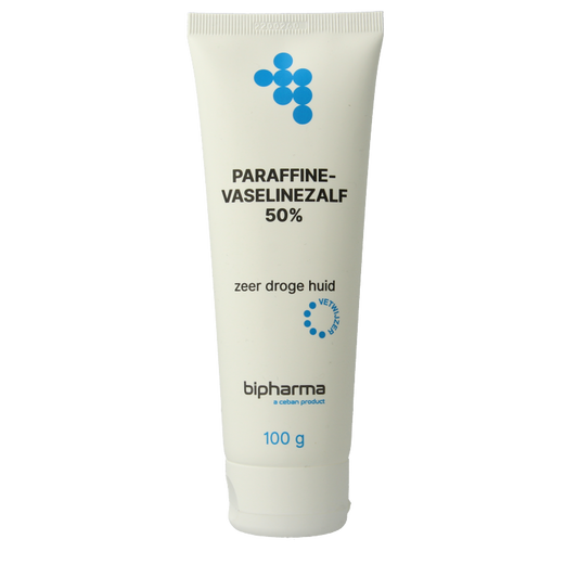 Bipharma Parafine-vaselinezalf 50% losse tube 100 Gram