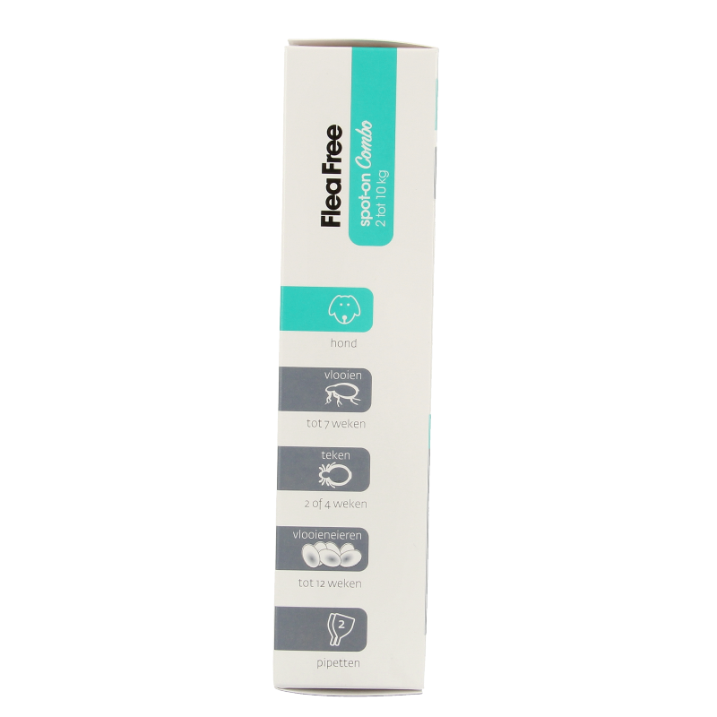 Flea Free Ectoline duo hond 2-10kg pipet 2 Stuks