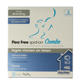 Flea Free Ectoline duo hond 20-40kg pipet 2 Stuks