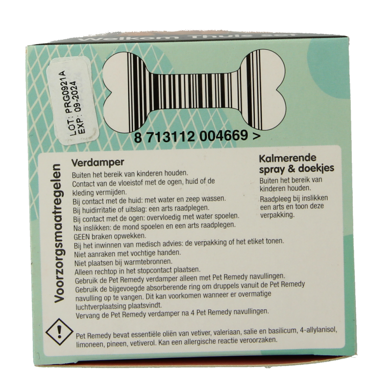 Pet Remedy Welkom thuis set 1 Set