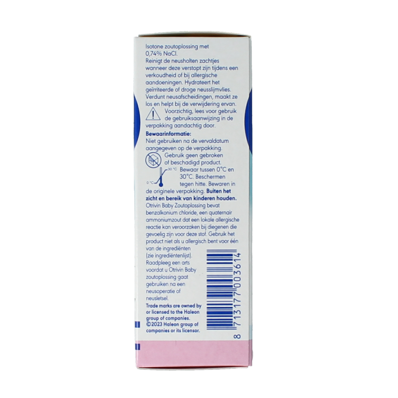 Otrivin Baby zoutoplossing spray 15 Milliliter